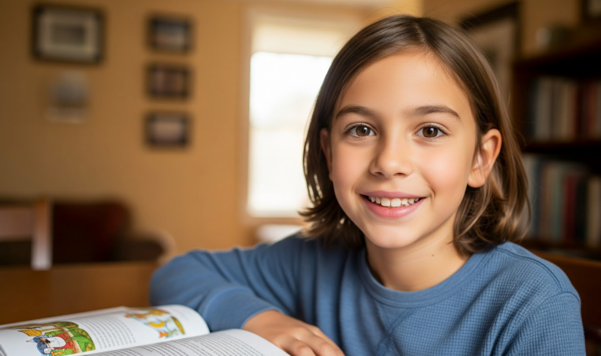 Parent supporting a child with special needs during homeschooling lessons