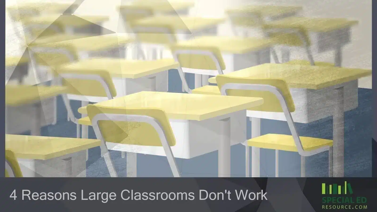 Classroom background filled with chair and table