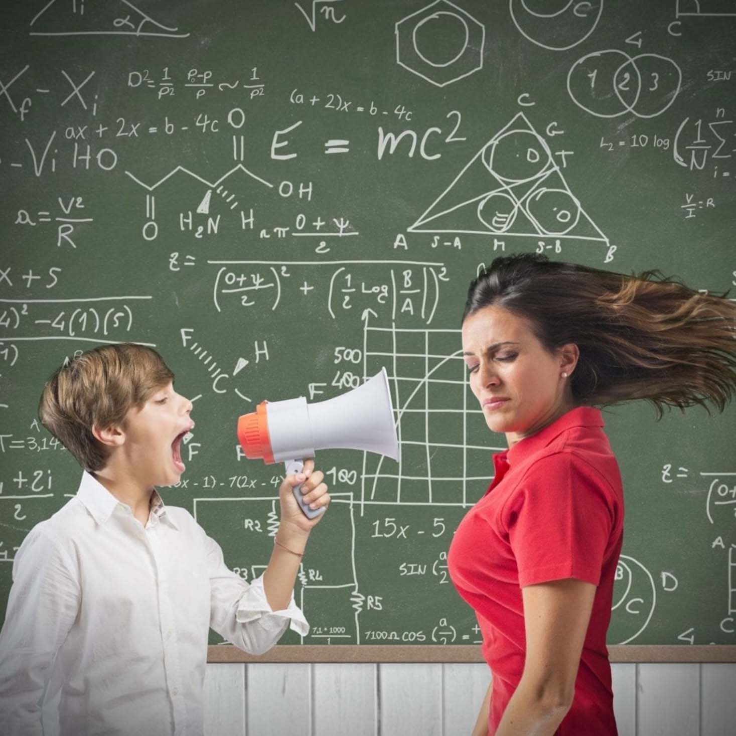 Student-Using-a-Megaphone-on-Teacher