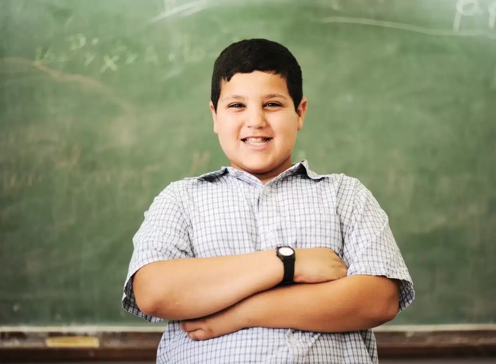 Boy Happy posing for photo