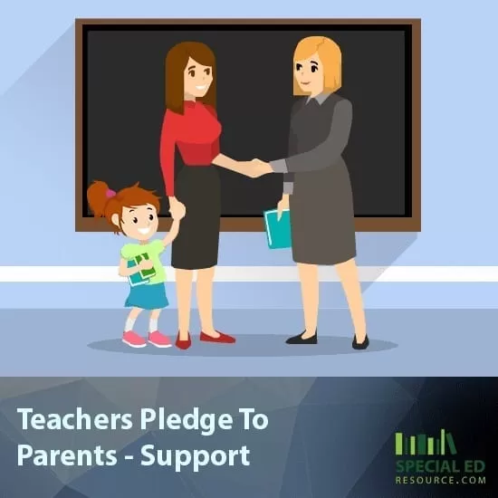 Theacers Pledge To Parents Support