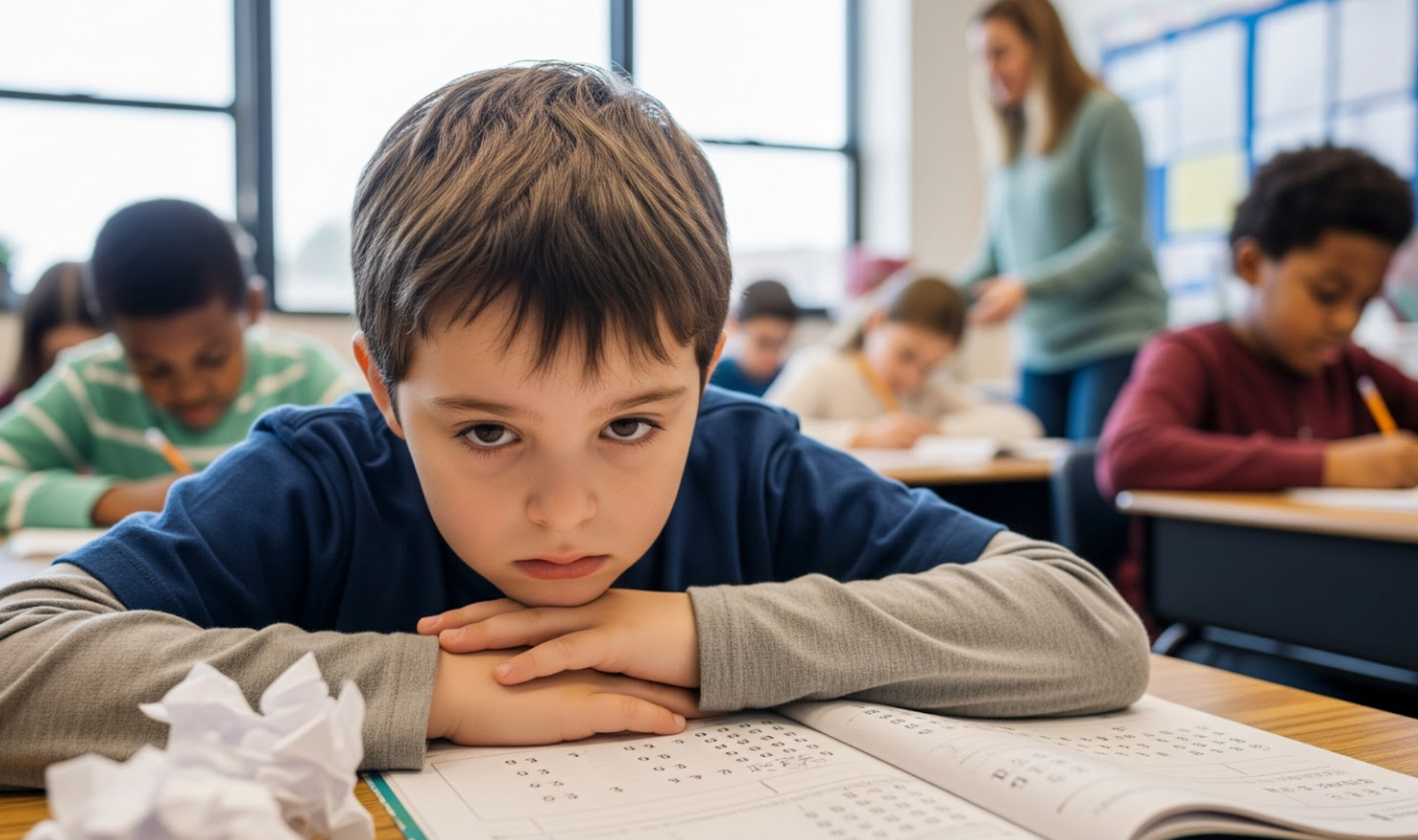 Parent reviewing a homeschool readiness checklist for a child with special needs