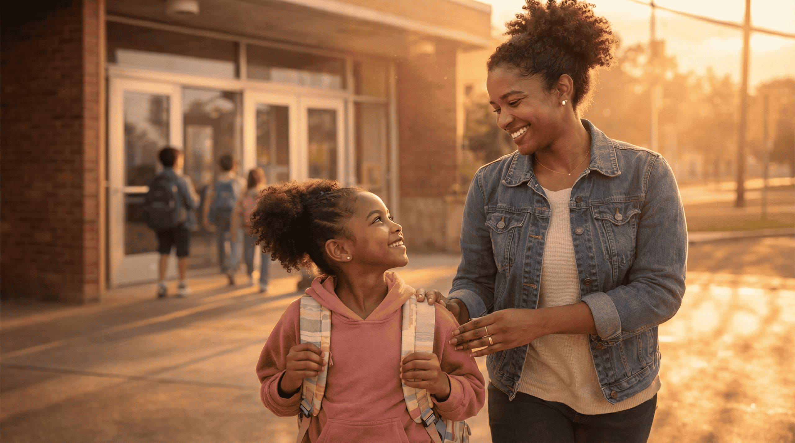 Teacher and autistic student working together in an inclusive classroom 