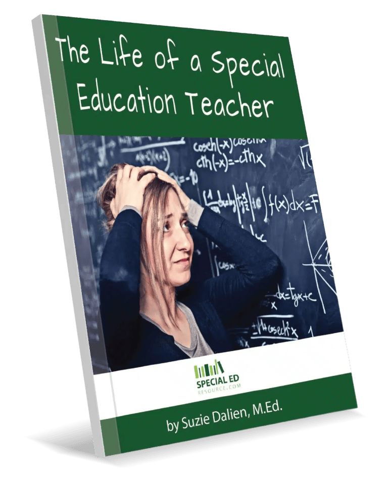 The life of a special education teacher cover book mockup