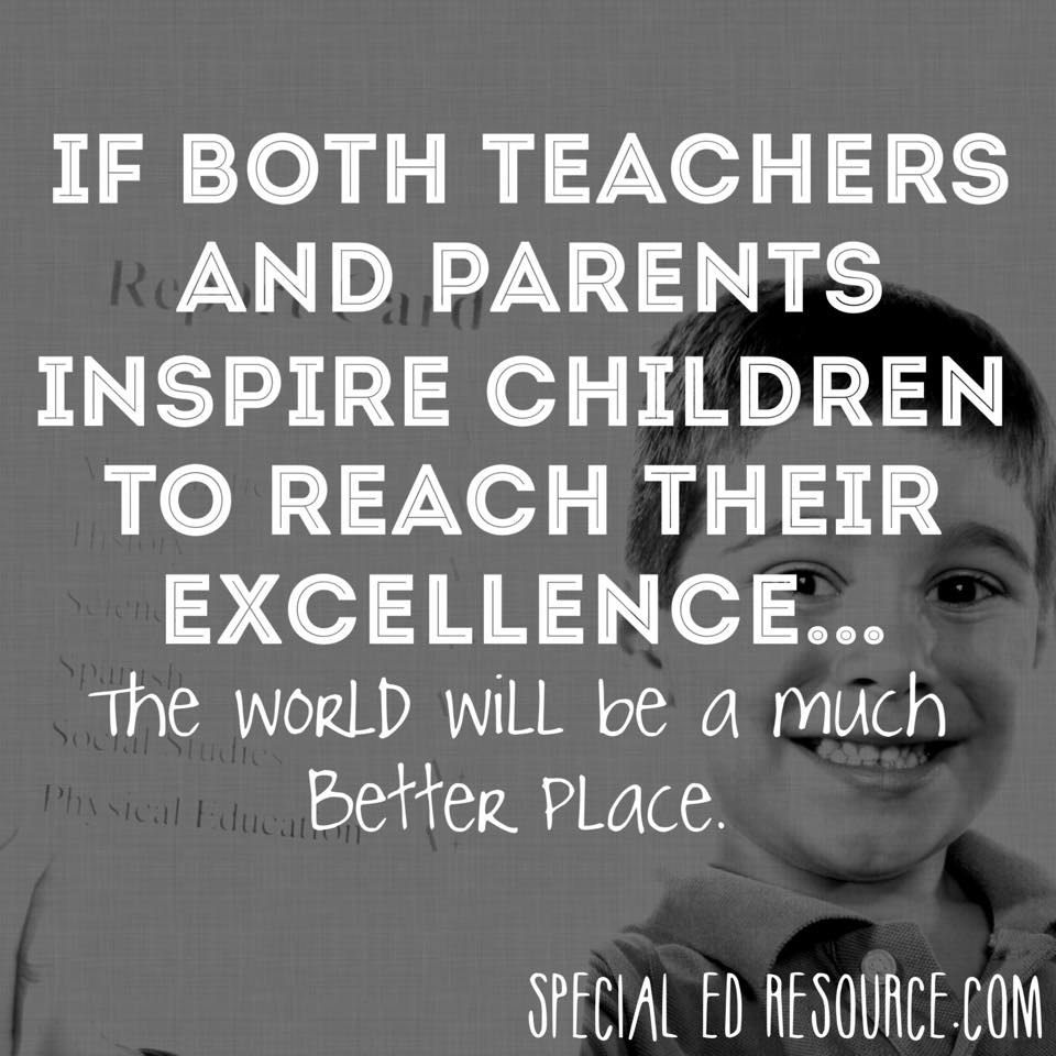 Inspire Children To Reach Excellence  Special Education 