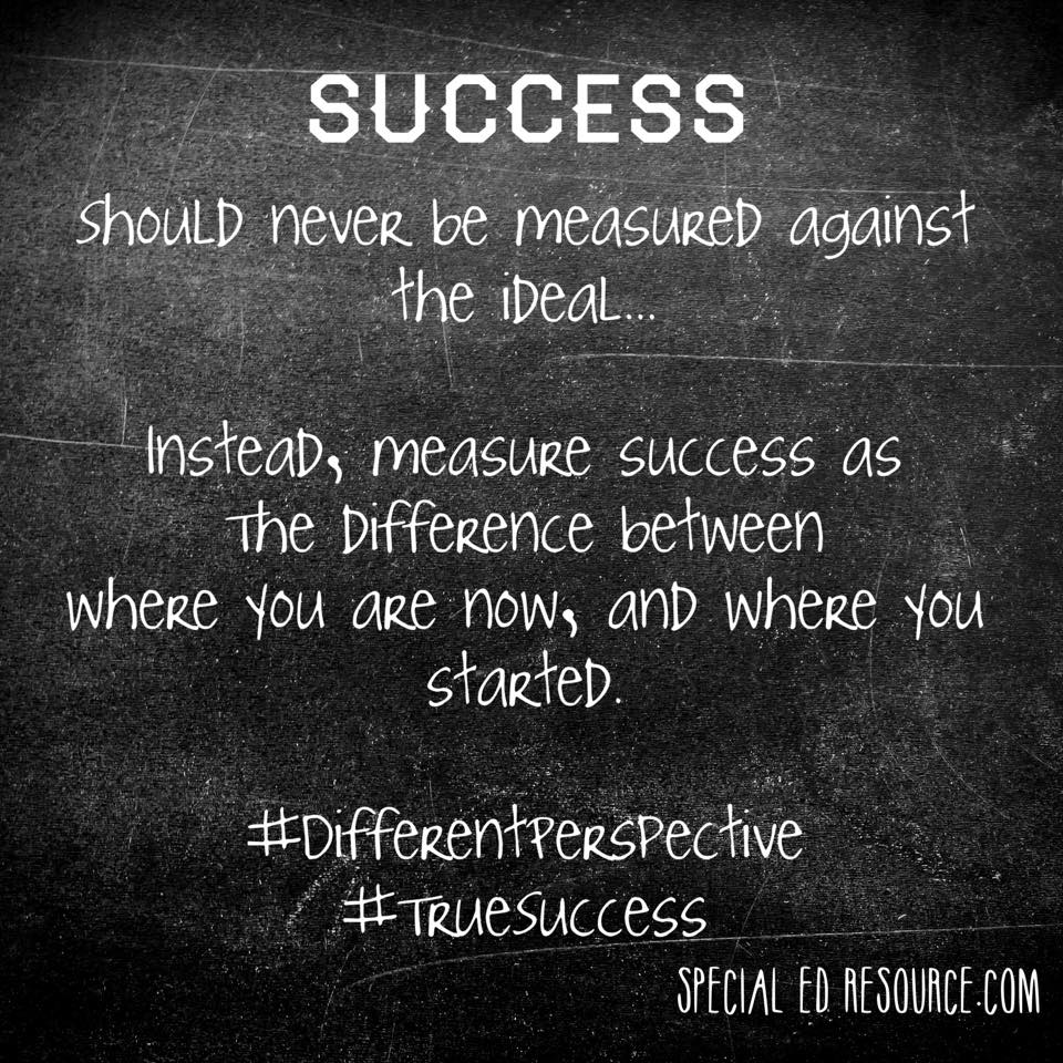 The Measurement Of Success  SpecialEdResource.com