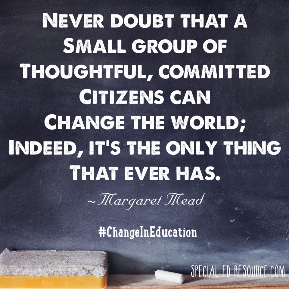 Together, We Can Change The World Of Education 