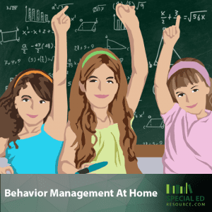 Behavior Management At Home