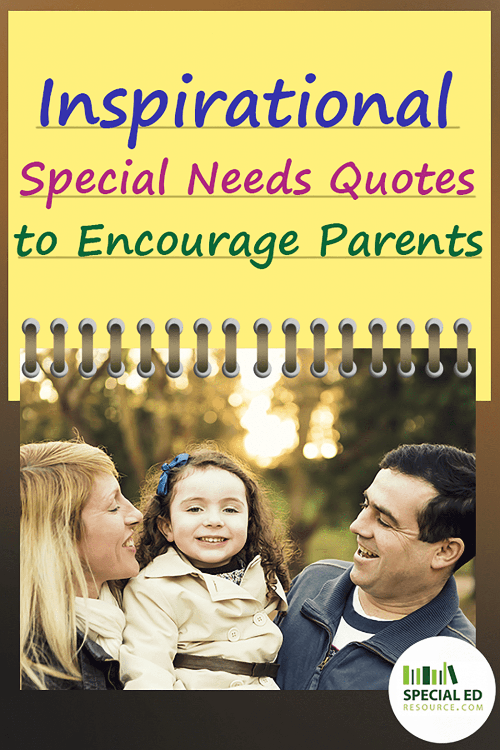 Inspirational Quotes For Parents With Special Needs Child