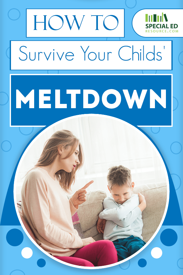 How to survive your childs meltdown