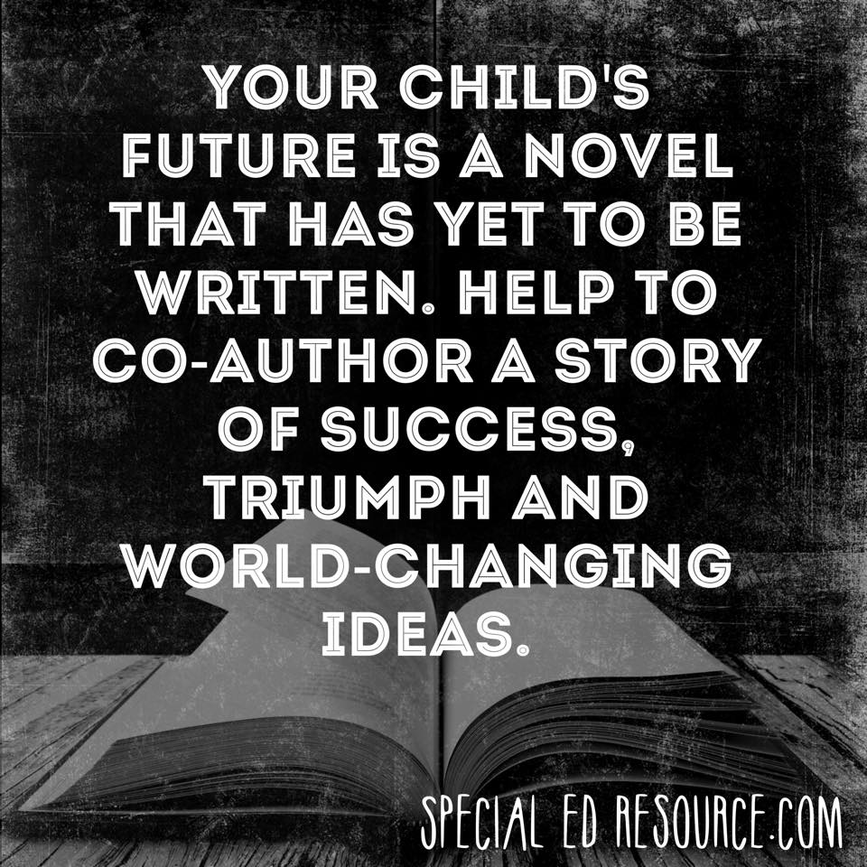Help Your Child Write Their Successful Life Story | Special Education Resource