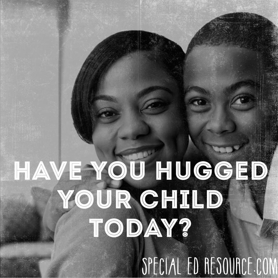 Hug Your Child DailyHug Your Child Daily | Special Education Resource