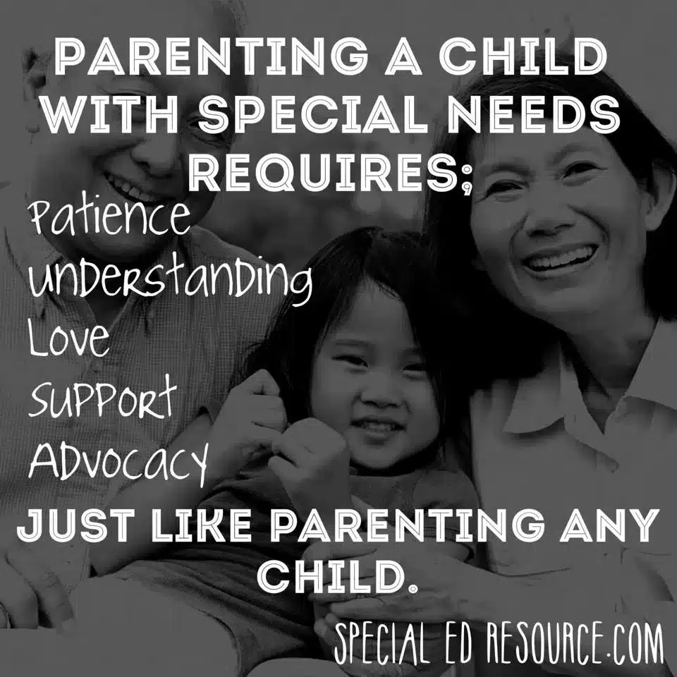 Requirements Of Parenting | Special Education Resource