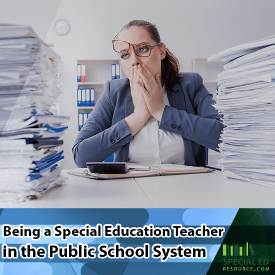 Being a Special Education Teacher in the Public School System