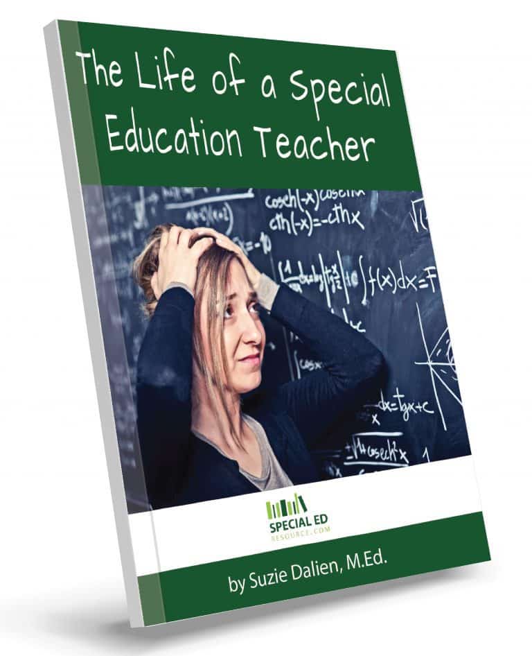 The life of a special education teacher cover book mockup